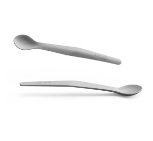 Everyday baby silikonska zlica siva